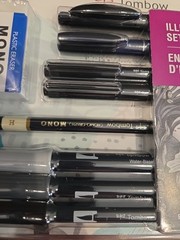 TOMBOW ILLUSTRATION SET – PEN AND INK – 9 PIECES–NEW–