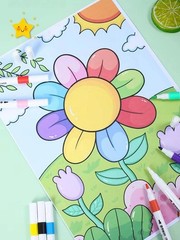 12–60 Color Acrylic Marker Set – Soft Tip Pens for Kids, Fabric, Stone & More