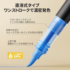 ENMY 80-Color Set of Direct-Fill Acrylic Markers, Water-Based, Brush Pens for Ar