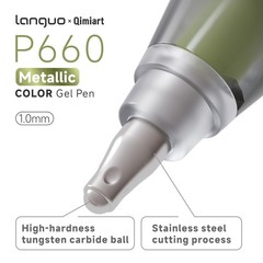 48 Colors Metallics Gel Pens, Glitter Gel Pens Set with 1.0mm Tip, Smooth Wri…