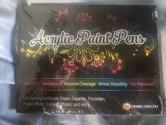 Acrylic Paint Pen Set Unopened Brand New Free Shipping