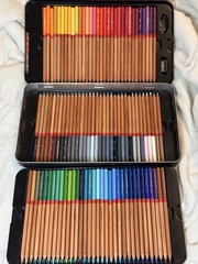 Marco Renoir Fine Art 100 Colored Pencils Multicolor Set Colored Pencil/Crayon