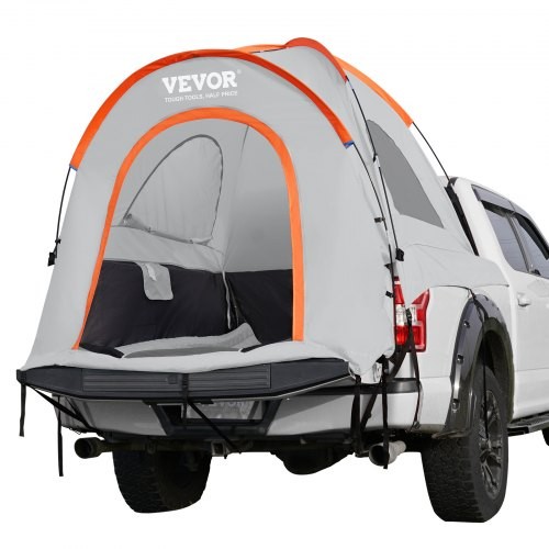 Truck Bed Tent, 6.4′-6.7′ Pickup Truck Tent with Rain Layer and Carry Bag, W…