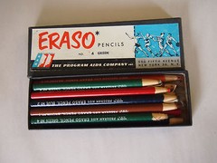 ERASO PENCILS MARKER VINTAGE SET AS SHOWN