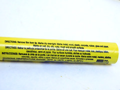 (PACK OF 2) Markal 82831-F Paintstik Solid Paint Marker FLUORESCENT YELLOW (HR)