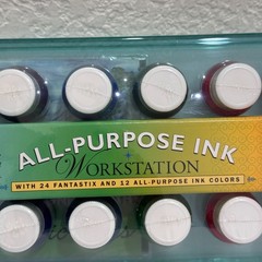 Tsukineko All-Purpose Ink Workstation County Fair #700 12 Inks 24 Fantastix New