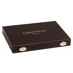 Caran d’Ache Prismalo Colour Pencils 30 + 40 Neocolor II Wax Pastels Wooden Box