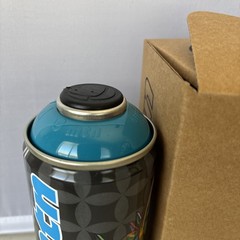 Montana Colors Limited Edition Signed Apex Turquoise Blue Spray Paint Can 2010