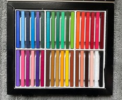 Prismacolor Art Stix Woodless Colored Pencils 36 New Open Box Made in USA