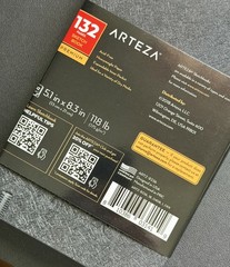 Arteza Premium Sketch Book 132 pages 118 lb. Acid-Free Heavyweight 5.1 x 8.3”