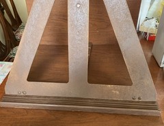 Vintage Tabletop Easel Wood Stand Art Display Portable 16” Wolsey Co?