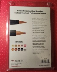 Tombow Dual Brush Pens (Fine and Brush Tip) Portrait Palette, 10 Pieces