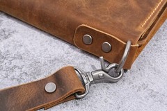 Leather sketchbook cover case for sketch pad 9″ x 12″ Drawing Sketch Pad Holder