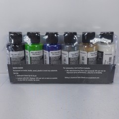 Createx Colors Wicked Colors Pearl Set W105 Multi-Surface Airbrush Paint 6 Pack