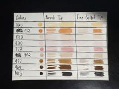 Tombow Dual Brush Water-based Blendable Pens