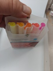 3 Martha Stewart MARKERS 12 PC Total 8 Metallic & 5 PC Set Warm Spectrum Glitter
