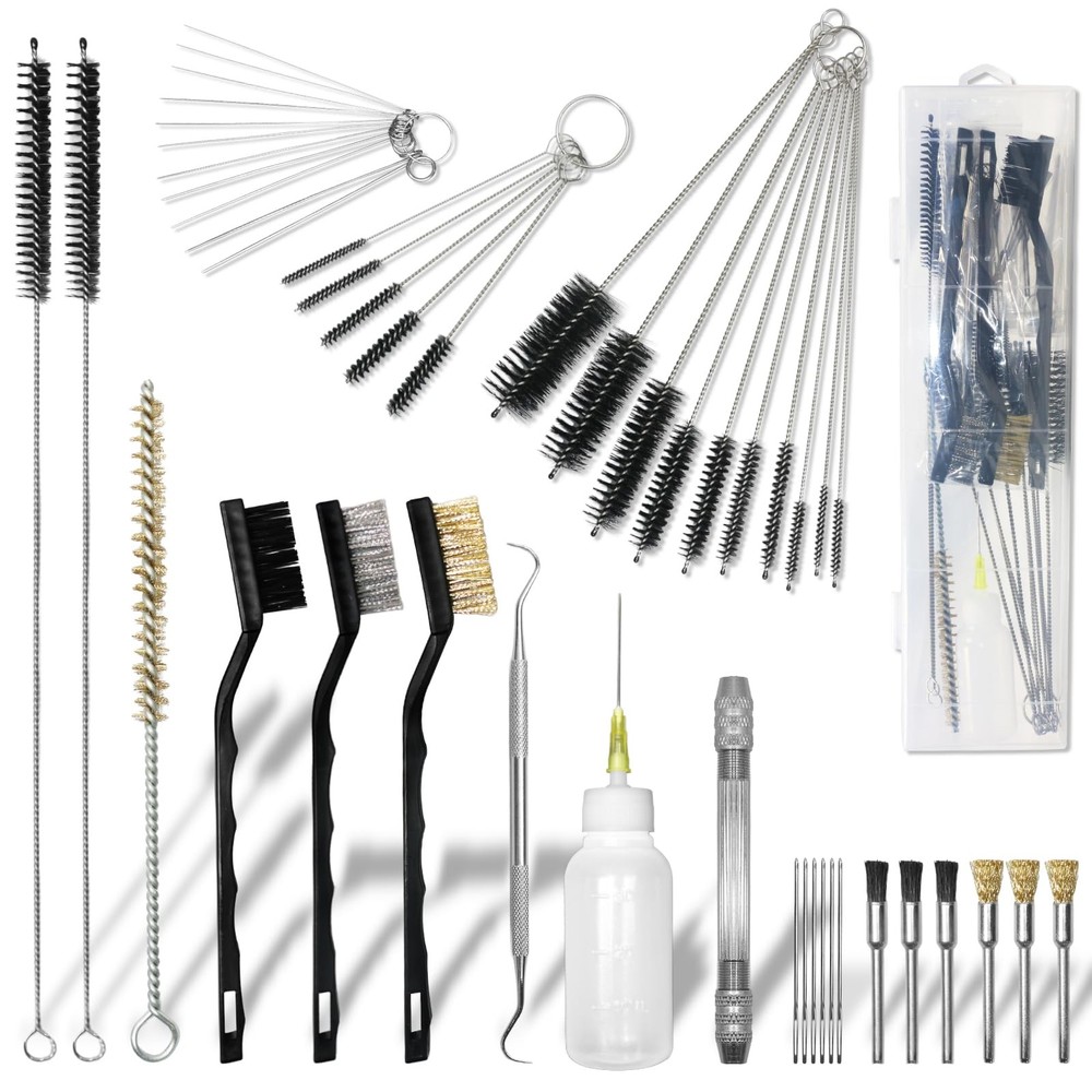Spray Gun Cleaning Kit, Universal Paint Cleaner Brushes Set, Paint…