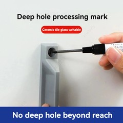 4Pcs/Set 20mm Deep Hole Long Nib Head Markers For Metal.