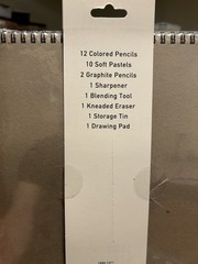 Artsmith 29 Pc Artist Drawing Set New art paper colored pencils
