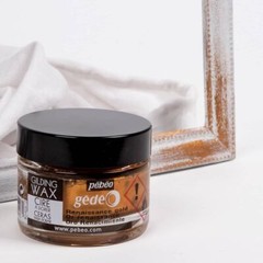 Gilding wax 30ml jar Empire Renaissance gold or Silver craft wax Pebeo Gedeo