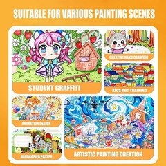 Alcohol Markers 262 Colors with Base Drawing Pen Dual Tip Art Markers for Ske…