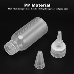 10 Pack 1oz Airbrush Paint Bottles Jars with Ball Jar Mixer Squirt Lid