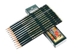 Castell 9000 Graphite Pencils, 8B Pre-Sharpened for Sketching, Shading, and D…