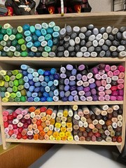 Copic Sketch Various Ink Multiliner Markers Set Anime Manga Art Marker Pen Used