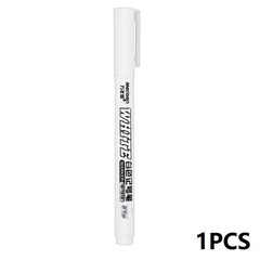 3pcs White Waterproof Permanent Paint Marker Pens for Metal Wood Fabric