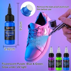 20 Colors Airbrush Paint Set FansArriche Acrylic Ready to Spray Art Paint Kit