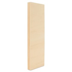 Narrow Wood Canvas 12 x 24 x 3/4-inch Wooden Sign Blanks with Frame for Panor…