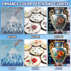 Acrylic Varnish, Gloss Varnish for Acrylic Painting, Non-Yellowing, Resists Crac