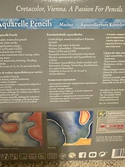 Brevilliers Cretacolor Marino Aquarelle Watercolor Pencil Set of 24, Brand New