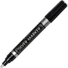 Pilot Silver Metallic Paint Marker 41800, 2.0mm Medium Point