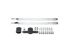 Topeak Extra Long Rack Mounting Bracket – 34.5 cm Extension cm, Silver