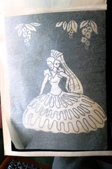 Vintage Stain-Glo Art “Senorita” Pattern NOS 1969 Very Rare Find Craft Art Kit