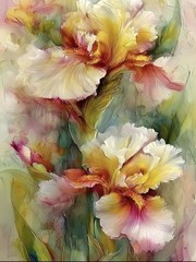 Paint by Numbers Kit for Adults Beginner,Flower Oil Painting Kit Adult Paint by