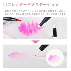 Assorted Dual Brush Pens – Twin Tip Graphic Markers for Art & Calligraphy