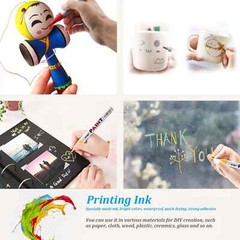 1-12 Waterproof Permanent Paint Marker Pen for Car Tyre Tire Tread Rubber Metal