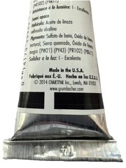Grumbacher Pre-Tested Oil Paint, 37ml/1.25 oz., Terra (P314G)