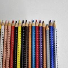 Faber Castell Colour Grip Coloring Color Pencils Germany Lot of 26 Used