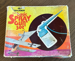 Badger 250 Basic Spray Gun Set Badger Air Brush Co. Old Stock Untested