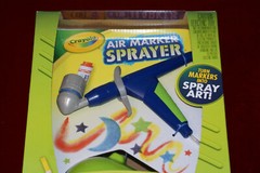 Crayola: ” AIR MARKER SPRAYER ” ELECTRIC Air Brush KIT – Trending