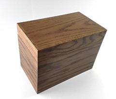Copic marker storage box holder organizer w/ magnetic lid handmade wooden