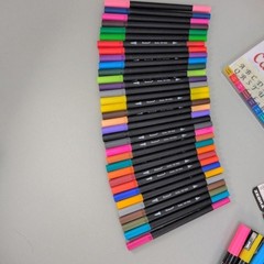 Mixed Brands Multicolor Marker Lot POSCA Shuttle Art Tulip Zebra Staedtler