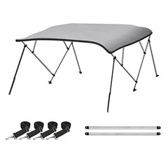 10 Optional Colors Available 3-4 Bow 13 Bimini Top Cover – 13 Different Sizes