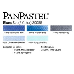 PanPastel Artist Pastels by GOLDEN, Blues Set, 5 Color, Profess Toy