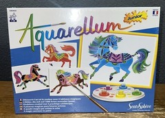 Aquarellum Junior – Horses, Watercolor Paint Set / Factory Sealed Art Paint Set