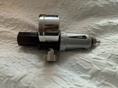 Iwata Hi-Line Total Control HP-CH Airbrush AND Sparmax Air Compressor -READ DES.