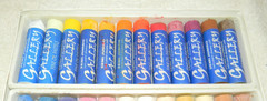 Mungyo Gallery Semi-Jumbo Oil Pastels For Artist 36 Count MOPSJ-36 ~ Excellent